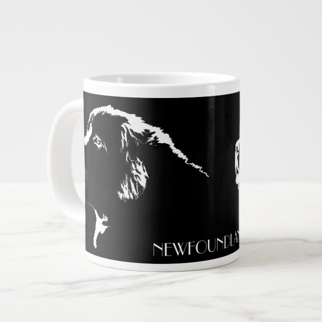 Neufundland Hunde Kaffee Cups Hund Lover Tasse (Vorderseite Links)