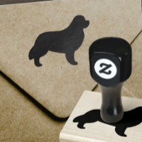Neufundland Hunde Silhouette Newf