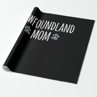 Neufundland-Hundemutter | Hundeliebhaber Pfoten Ge Geschenkpapier
