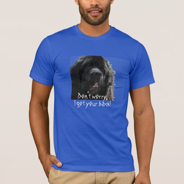 Neufundland-Hundeshirt T-Shirt (Vorderseite)