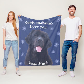 Neufundland Hundeweihe Fleecedecke