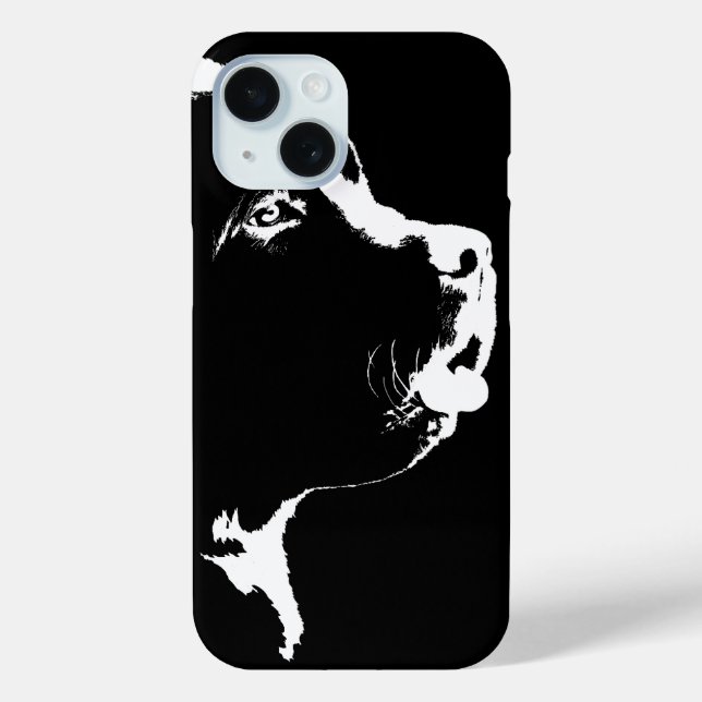 Neufundland-HundiPhone 3G Fall-Neufundland-Kasten iPhone 15 Hülle (Rückseite)