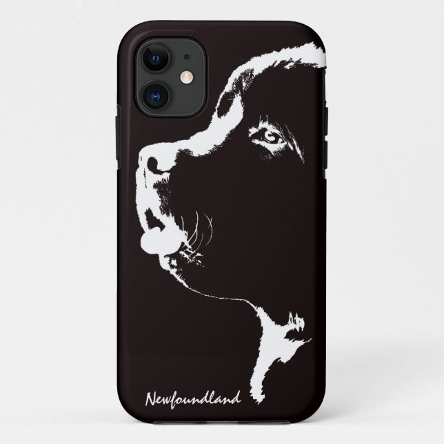 Neufundland iPhone 5 Fall Neufundland Pup Case-Mate iPhone Hülle (Rückseite)