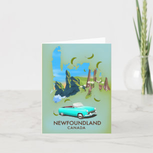 Neufundland Kanada Reiseplakat