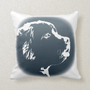 Neufundland-Kissen Newfoundlander Welpen-Geschenke Kissen