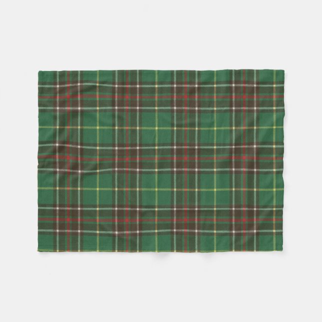 Neufundland/Labrador Original Tartan Fleecedecke (Vorderseite (Horizontal))