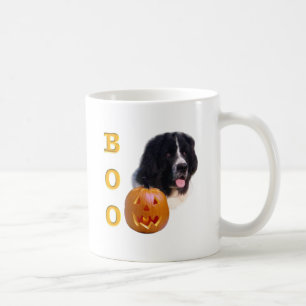 Neufundland Landseer Halloween Boo Kaffeetasse