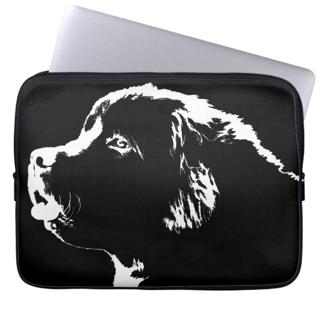Neufundland-Laptop CaseNewfoundland Hundegeschenke Laptopschutzhülle (Vorderseite)