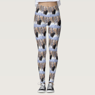 Neufundland Let It Snow Christmas Leggings