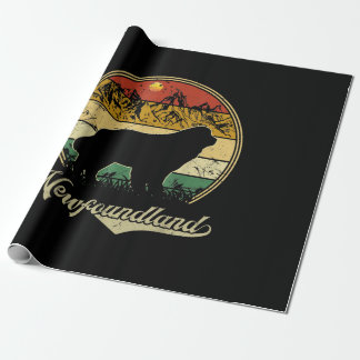 Neufundland | Lustiges Geschenk für Hundeliebhaber Geschenkpapier