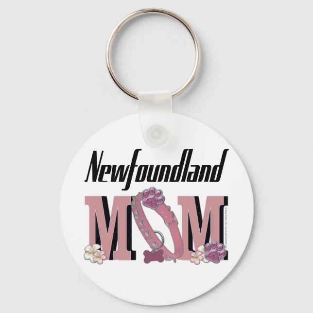 Neufundland-MAMA Schlüsselanhänger (Vorderseite)
