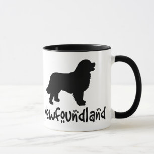 Neufundland mit coolem Text Tasse