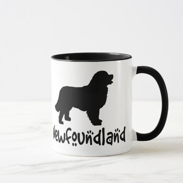 Neufundland mit coolem Text Tasse (Rechts)