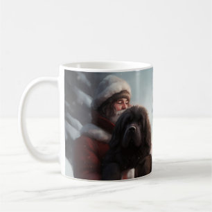 Neufundland mit Weihnachtsfeiertag Kaffeetasse