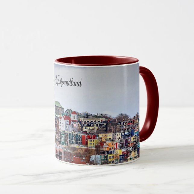Neufundland, Panoramafoto Tasse (VorderseiteRechts)