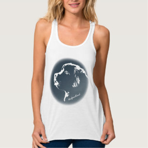 Neufundland Shirt Personalisierter Welpenhundebahn