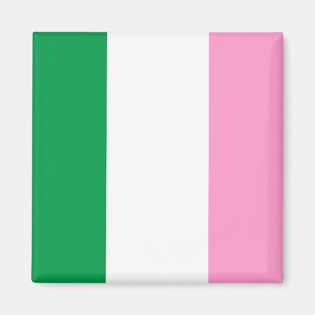 Neufundland-Tricolor-Flagge (Kanada) Magnet (Vorne)