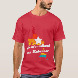 Neufundland und Labrador Canada Vintag Distresse T-Shirt