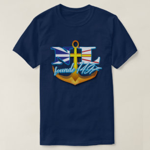 Neufundland und Labrador Initials - Gründungsjahr T-Shirt