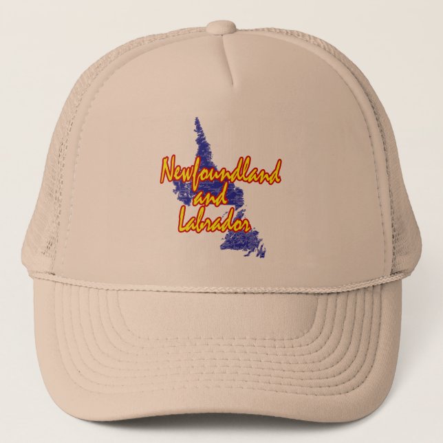 Neufundland und Labrador Truckerkappe (Vorderseite)
