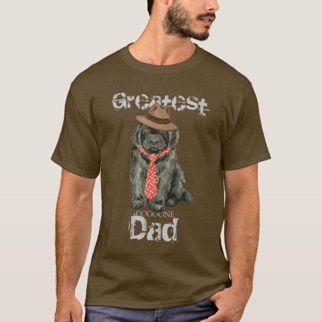 Neufundland-Vater T-Shirt (Vorderseite)