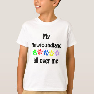 Neufundland Walking Design T-Shirt
