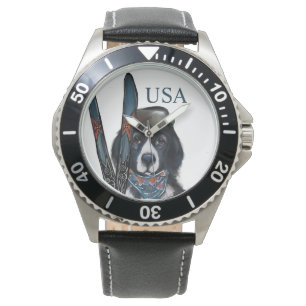Neufundländer  armbanduhr