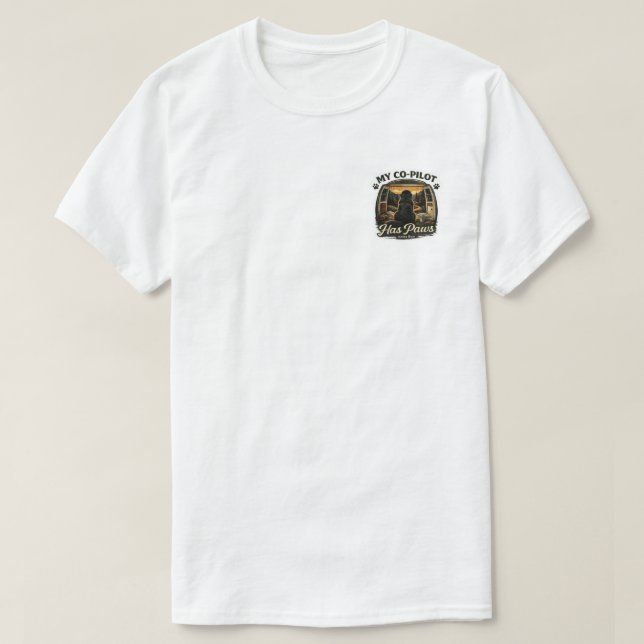 Neufundländer-Copilot T-Shirt (Design vorne)