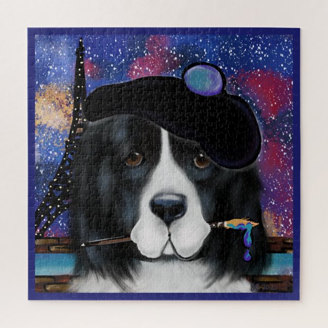 Neufundländer Hund (Vertikal)
