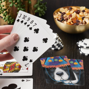 Neufundländer Hund Spielkarten