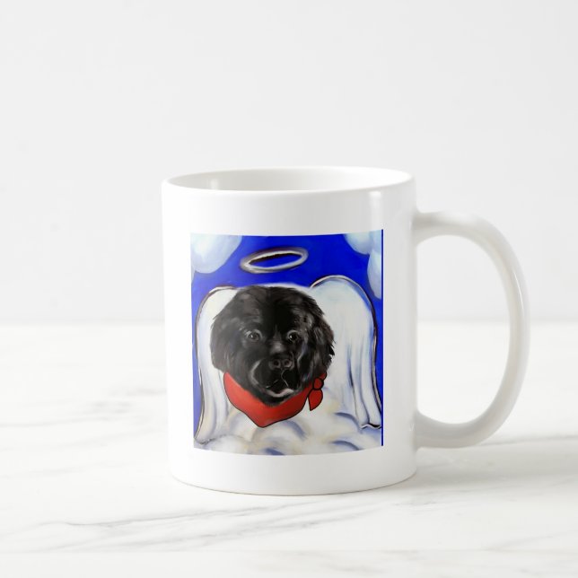 Neufundländer Kaffeetasse (Rechts)