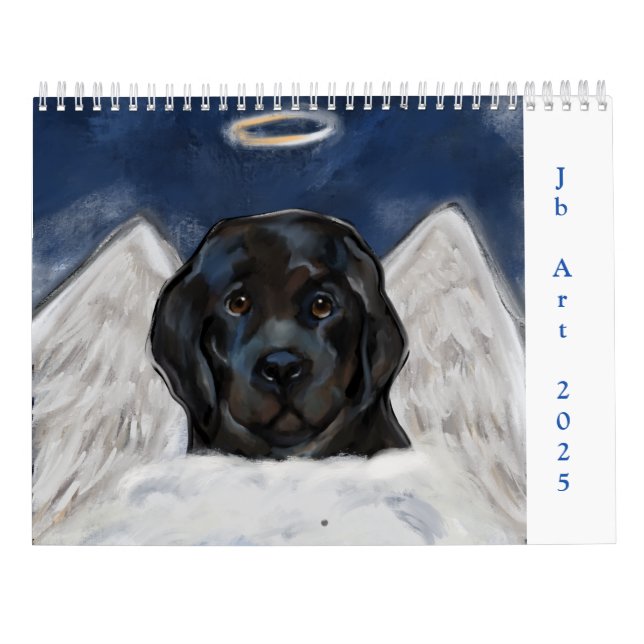 NEUFUNDLÄNDER  KALENDER (Rückseite)