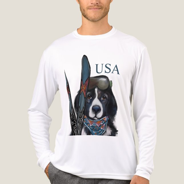 NEUFUNDLÄNDER  Tri-Blend SHIRT (Vorderseite)