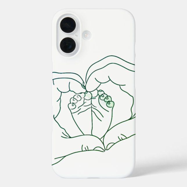 Neugeborene Babyfütterung in den Händen der Eltern iPhone 16 Hülle (Rückseite)