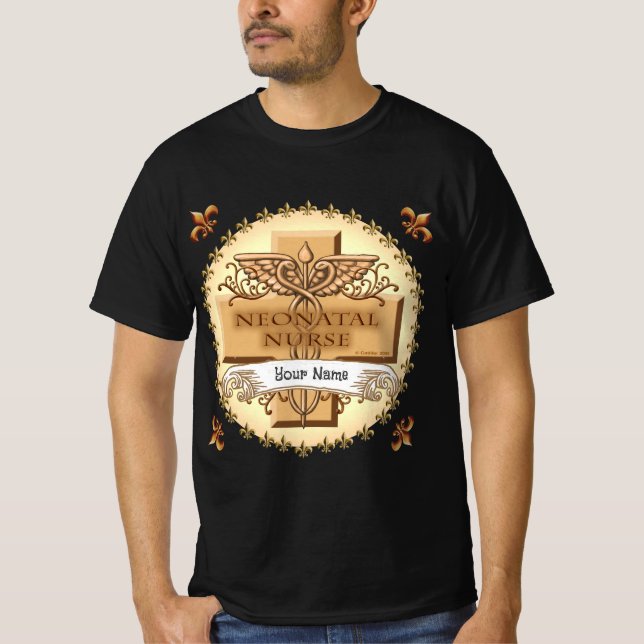 Neugeborene Kreuzkadukus T-Shirt (Vorderseite)