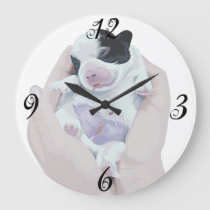Neugeborene Wall Clock Große Wanduhr