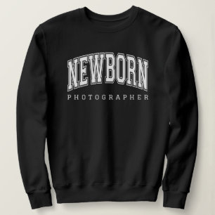 Neugeborenen Fotograf Dankeschön Babyfotografie Sweatshirt