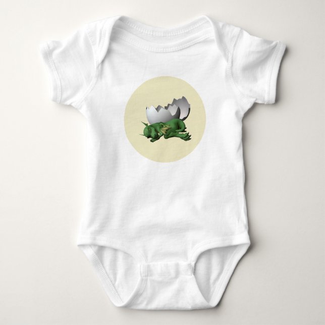 Neugeborener Drache Baby Strampler (Vorderseite)