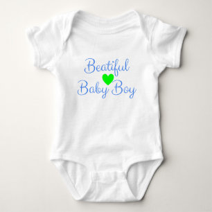 Neugeborenes Baby-Junge Geschenk - Schön Baby Strampler