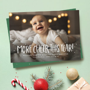 Neugeborenes Baby zwei Foto grünes Weihnachten
