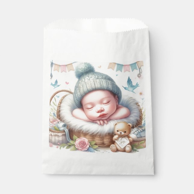 Neugeborenes Geschenktütchen (Vorderseite)