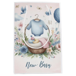 Neugeborenes Mittlere Geschenktüte