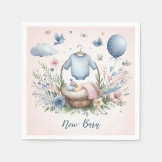 Neugeborenes Serviette