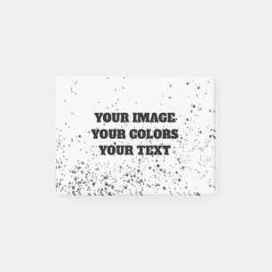 Neugestaltung aus Scratch und eigene Kreation Post-it Klebezettel