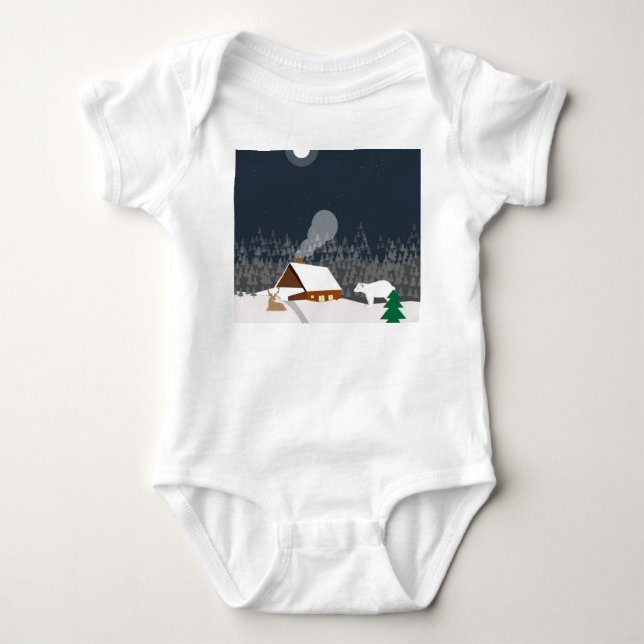 Neugier Baby Strampler (Vorderseite)