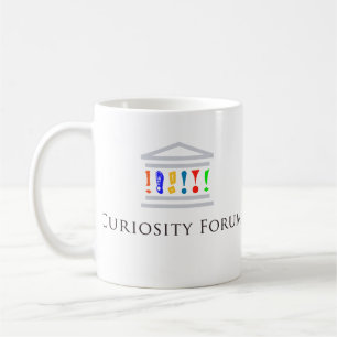 Neugier-Forum-Tasse Kaffeetasse