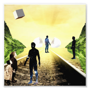 Neugier Fotodruck