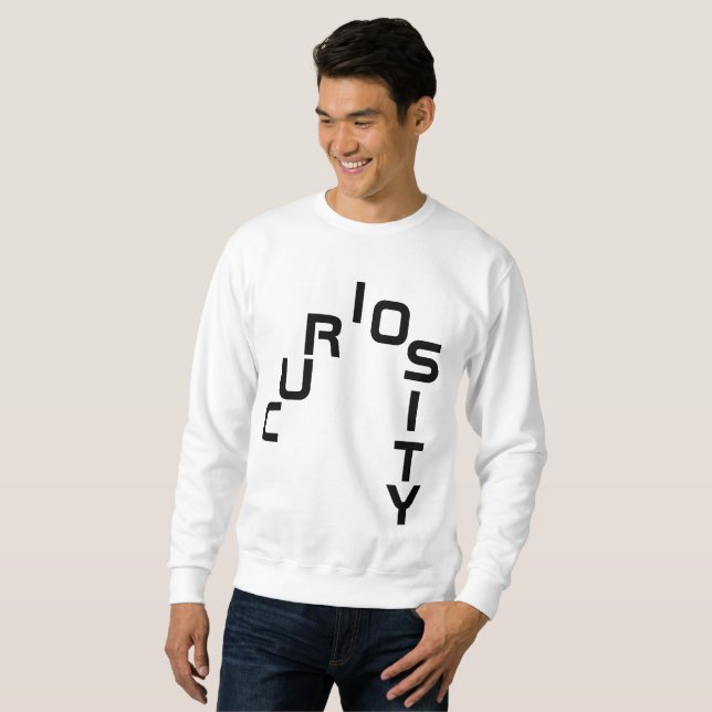 Neugier Sweatshirt (Vorne ganz)