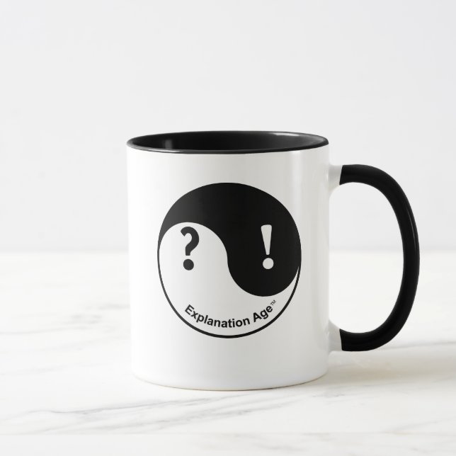 Neugier-u. Überzeugungs-Tasse Tasse (Rechts)