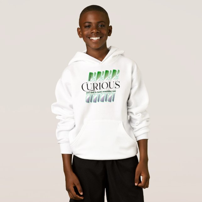 Neugierig 6W Hoodie (Vorne ganz)